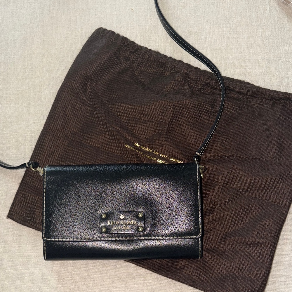 Kate Spade  Black Crossbody Bag